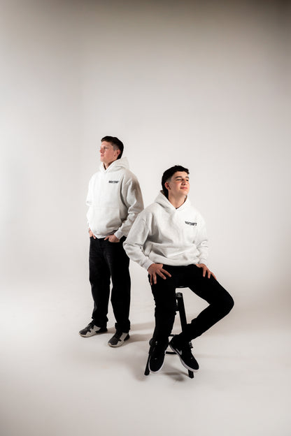 Grey oversized hoodie